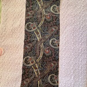 Talbots Multicolor Paisley Scarf